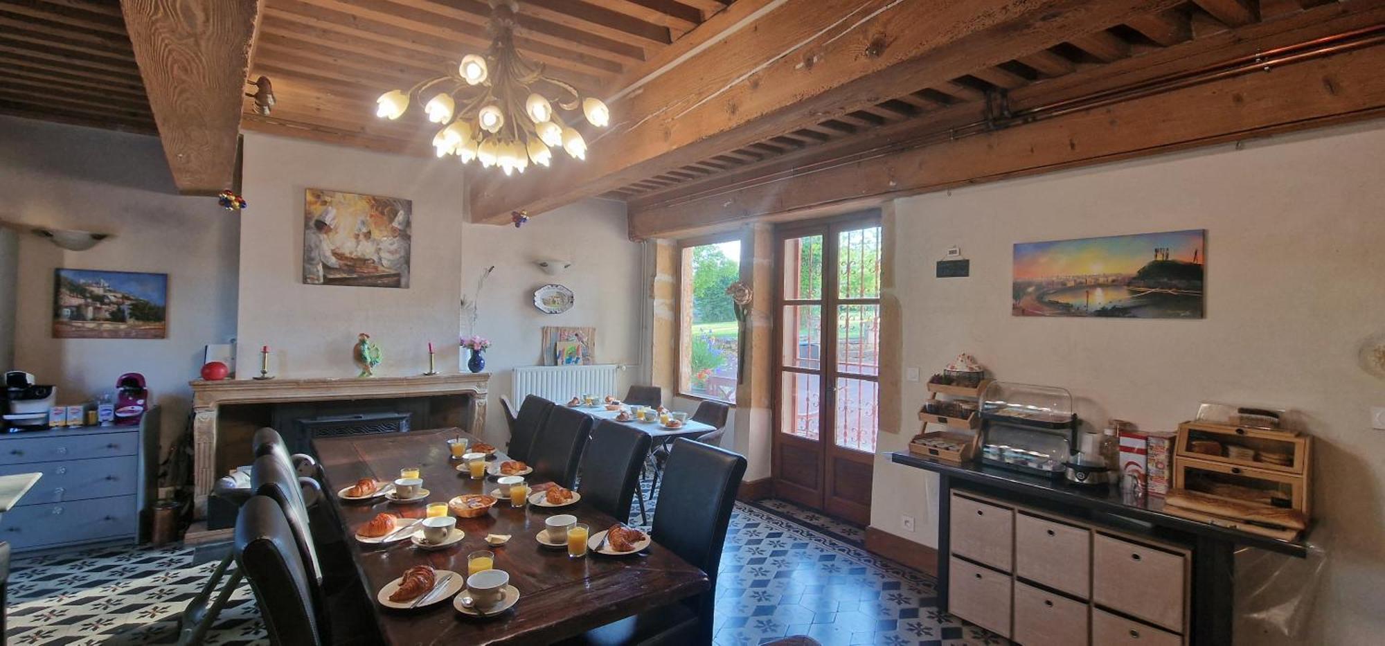 לינה וארוחת בוקר Neuville-sur-Saône Le Relais Des Dames מראה חיצוני תמונה